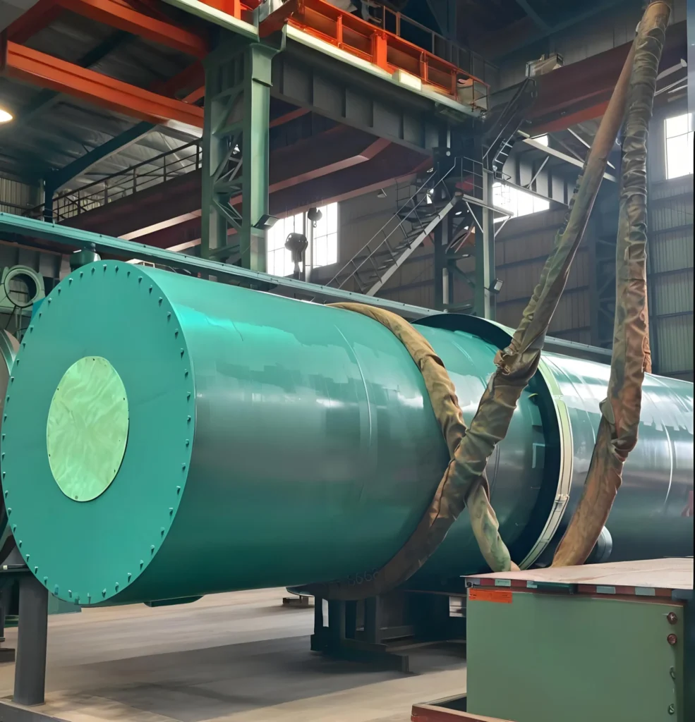 tongli lignite rotary drum dryer in factory main picture