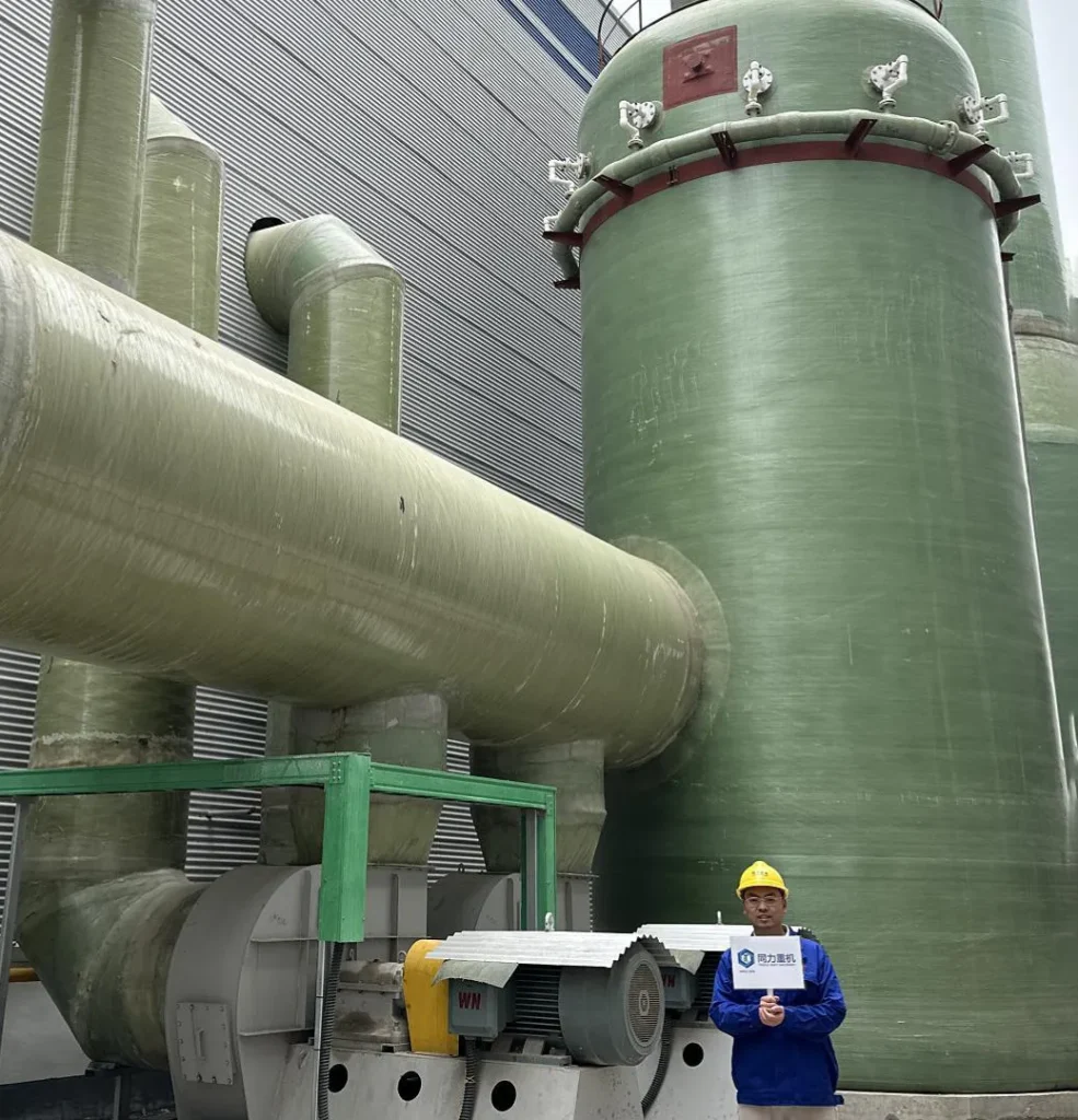 tongli npk fertilizer production line tail has scrubber main picture 1 