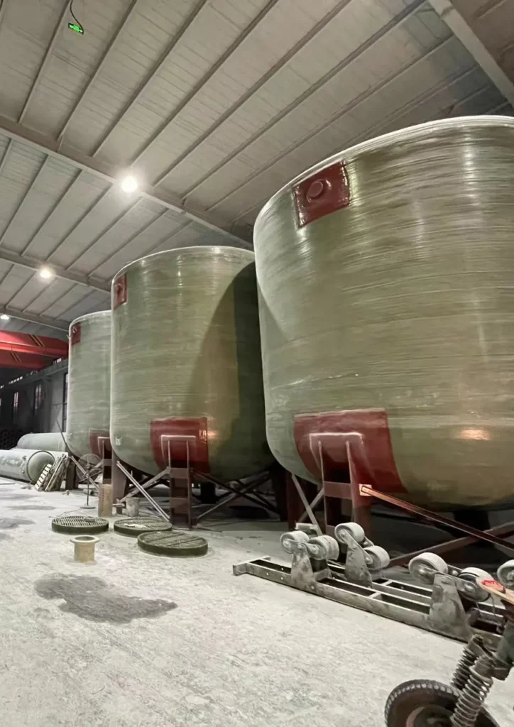 tongli npk fertilizer production line tail has scrubber detail picture2
