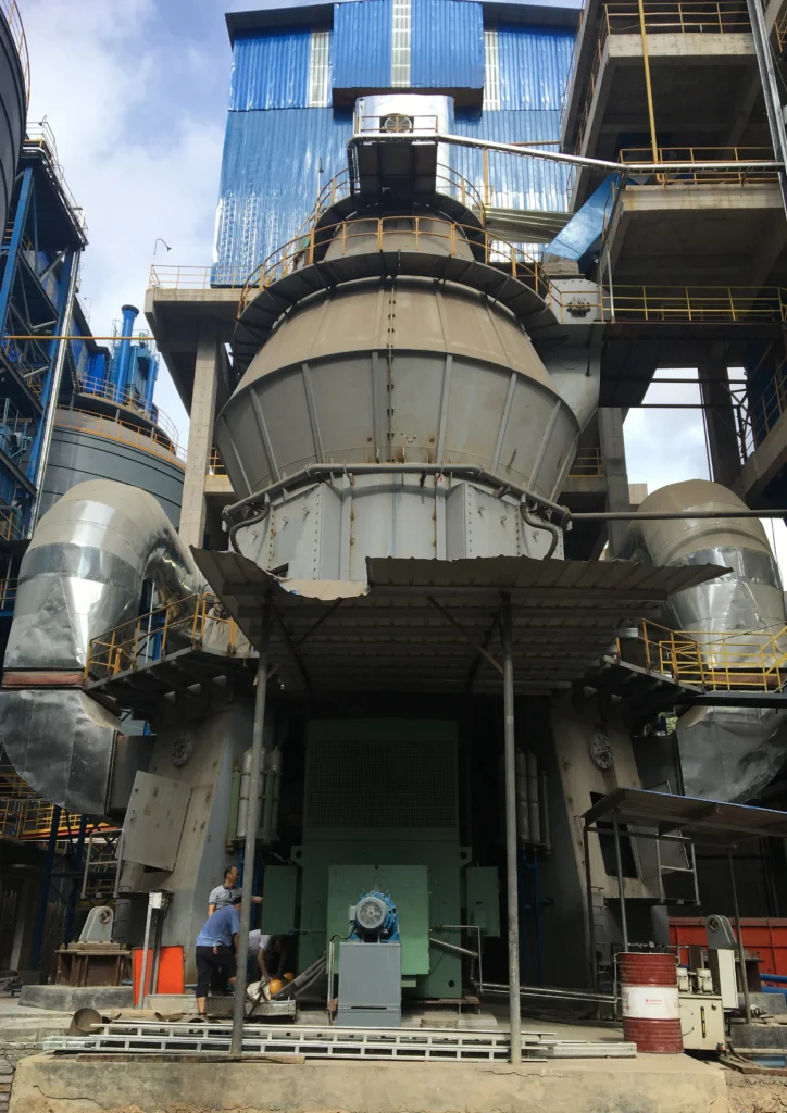 magnesium slag grinding vertical roller mill profile picture1 by tongli heavy machinery
