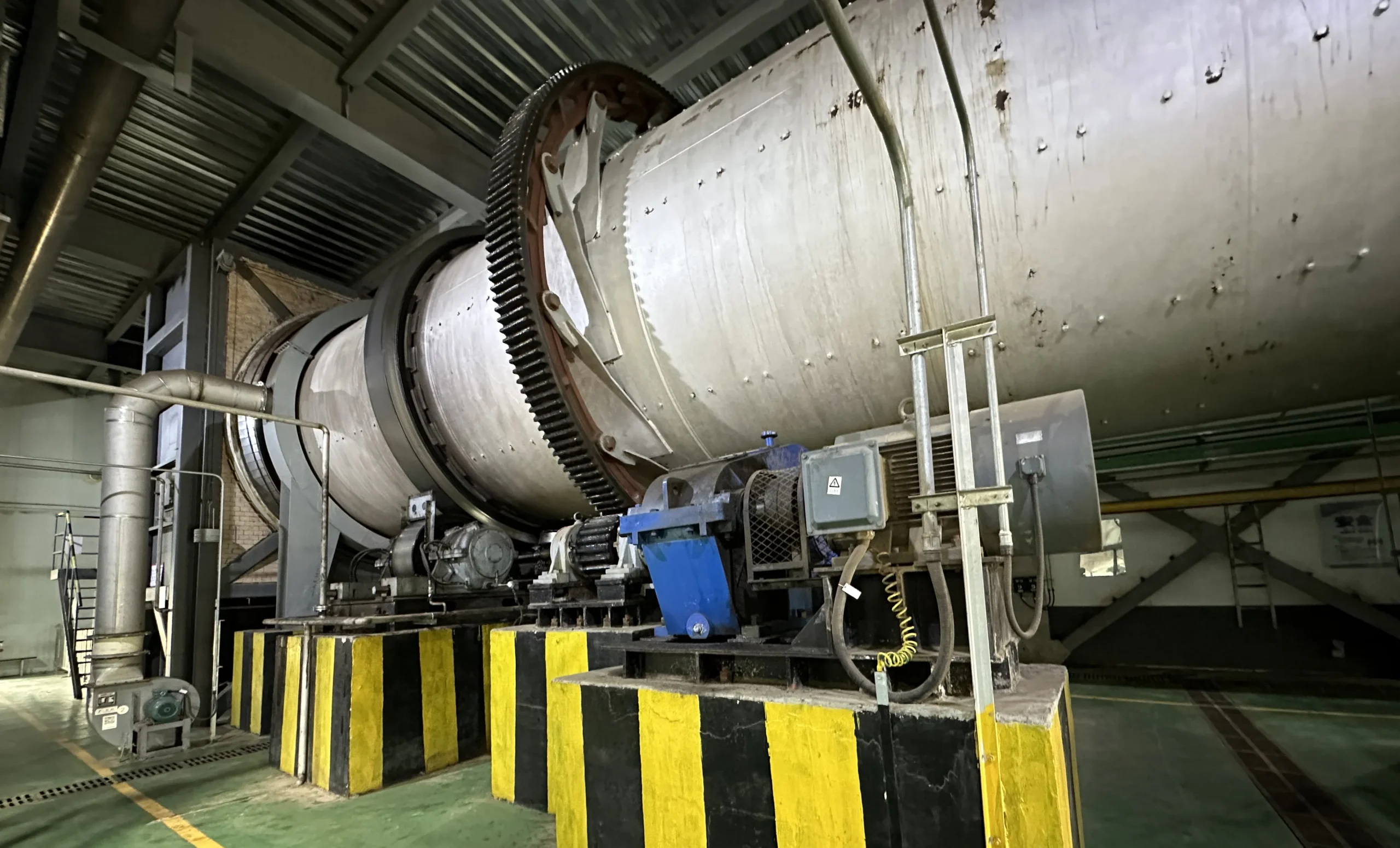 Medical waste garbage disposal incineration rotary kiln process flow