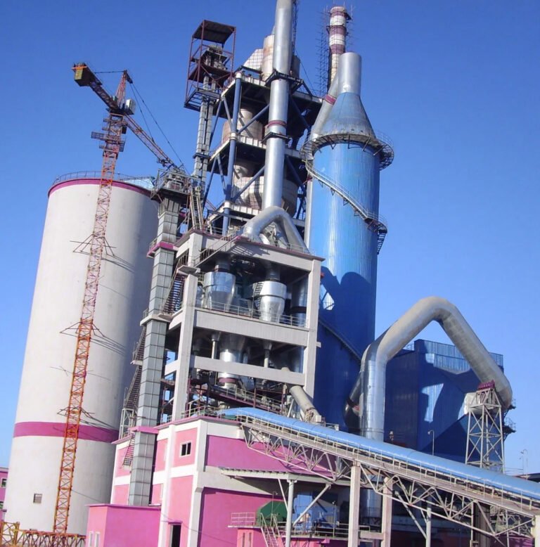 5 stage cyclone pre-heater in cement plant