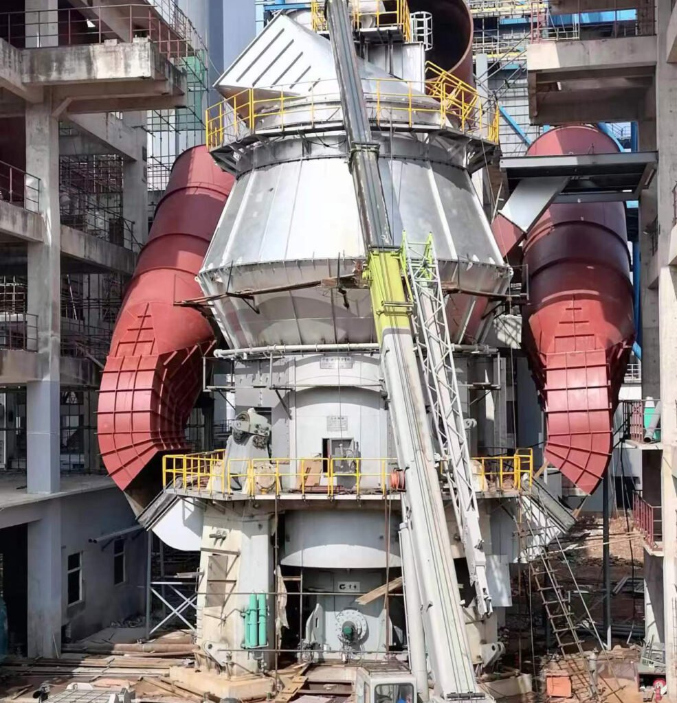 Vertical roller mill VRM cement plant tongli