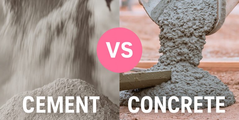 What is the difference between concrete and cement? - CEMENTL