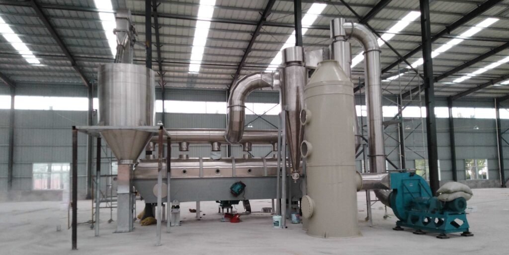 Working Principle of Fluidized Bed Dryer