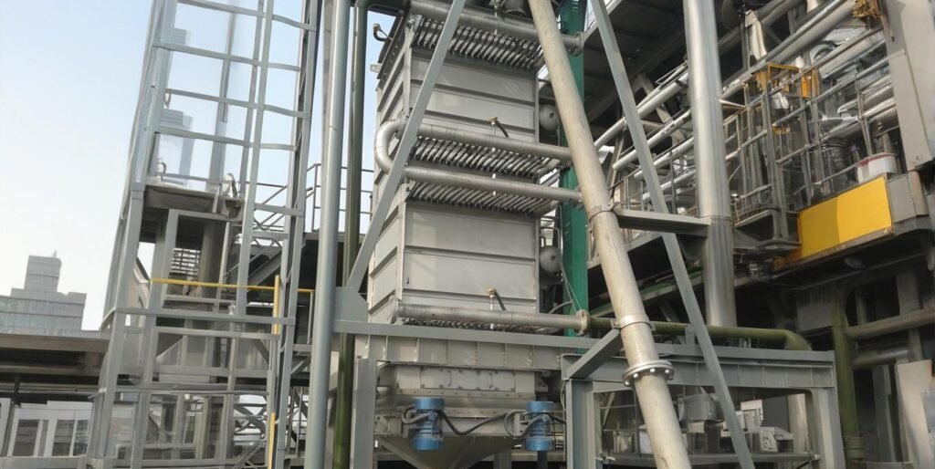 solex plate coil powder cooling machine