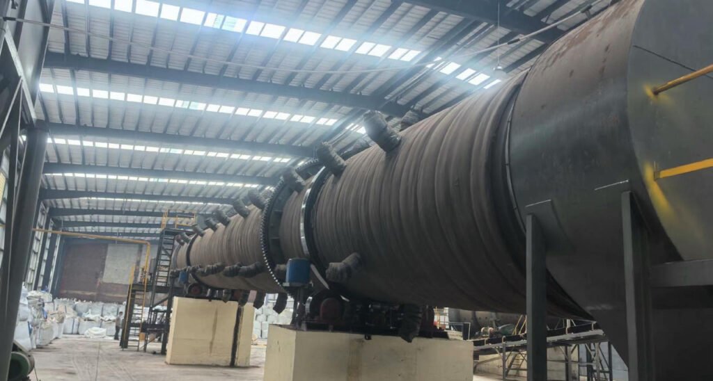 Nigeria lagos dangote fertilizer production line constructured by TONGLI