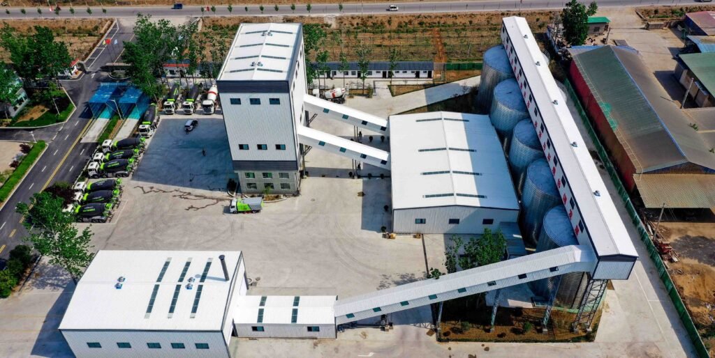 Application scenarios of concrete mixing stations