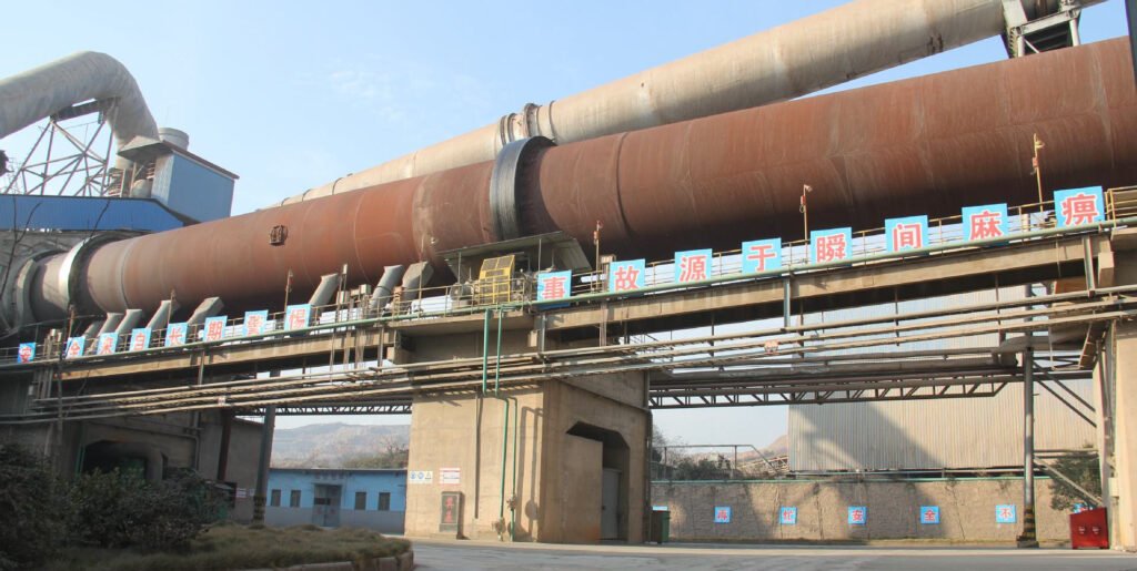 Pozzolana Cement Production Process rotary kiln