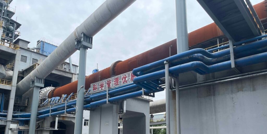 rotary kiln for making sulfate resistant cement