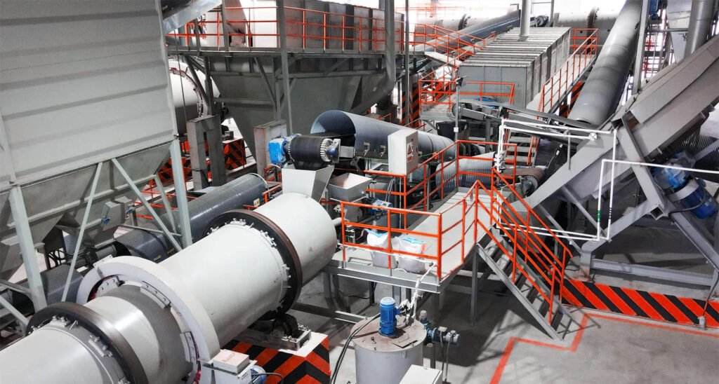 africa fertilizer bulk blending plant and granulation system
