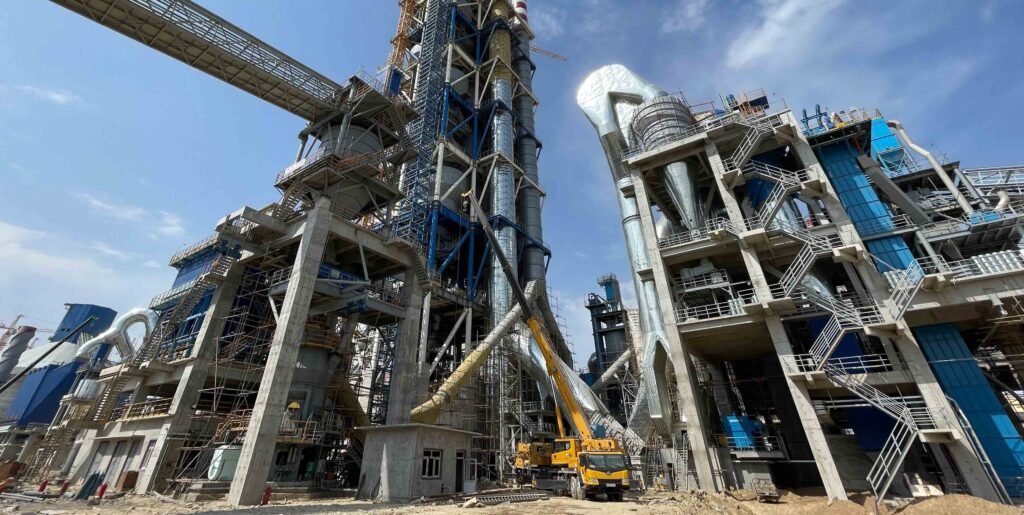 Pozzolana Cement production line construction