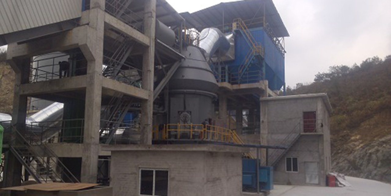 raw material preparation vertical roller mill