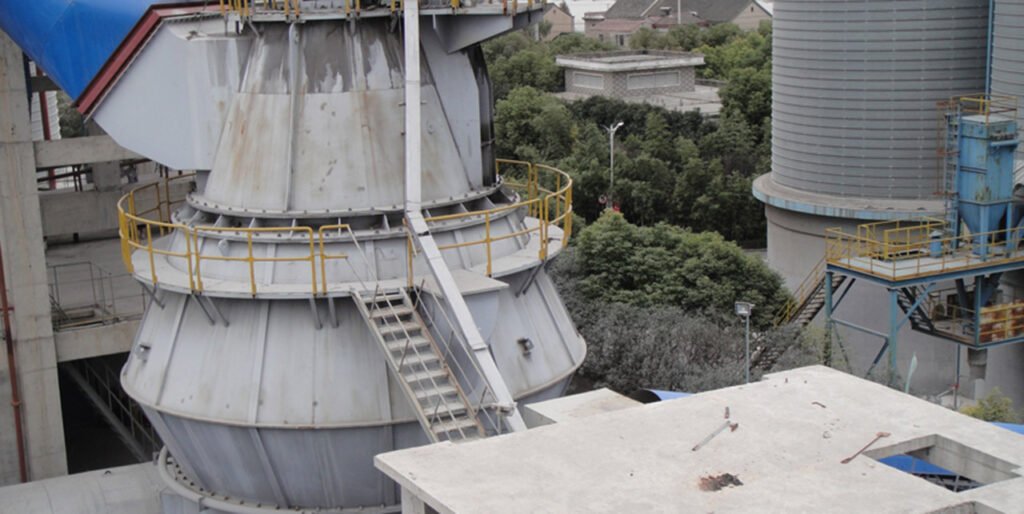chute on vertical mill for adding cement additive