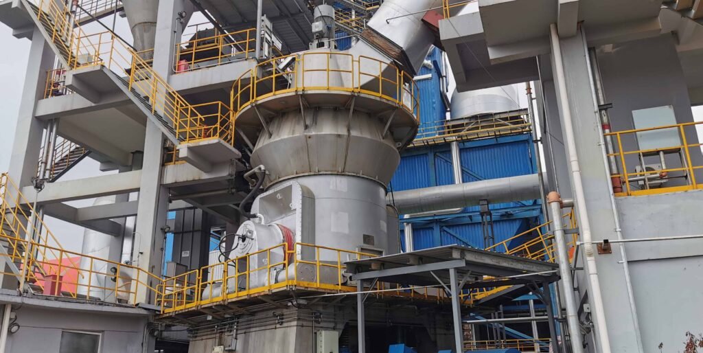 Vertical roller mill working principle mechanism