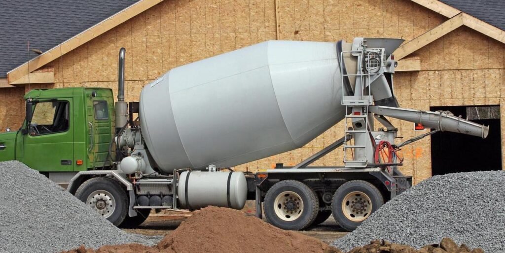commercial mixer with four wheels