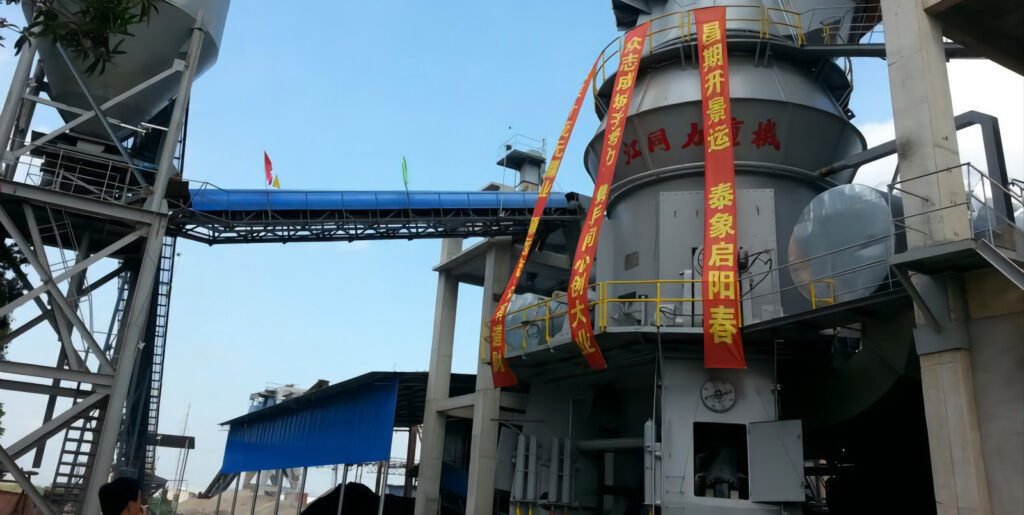 tongli vertical mill clinker processing