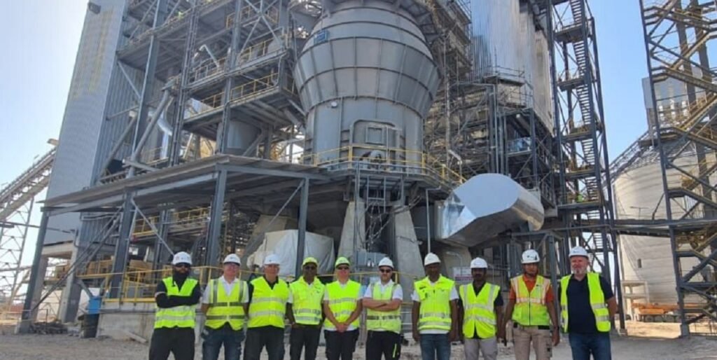 refurbishment site for fl-smidth atox 50 vertical roller mill