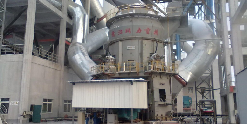 Vertical roller mill cement plant portland