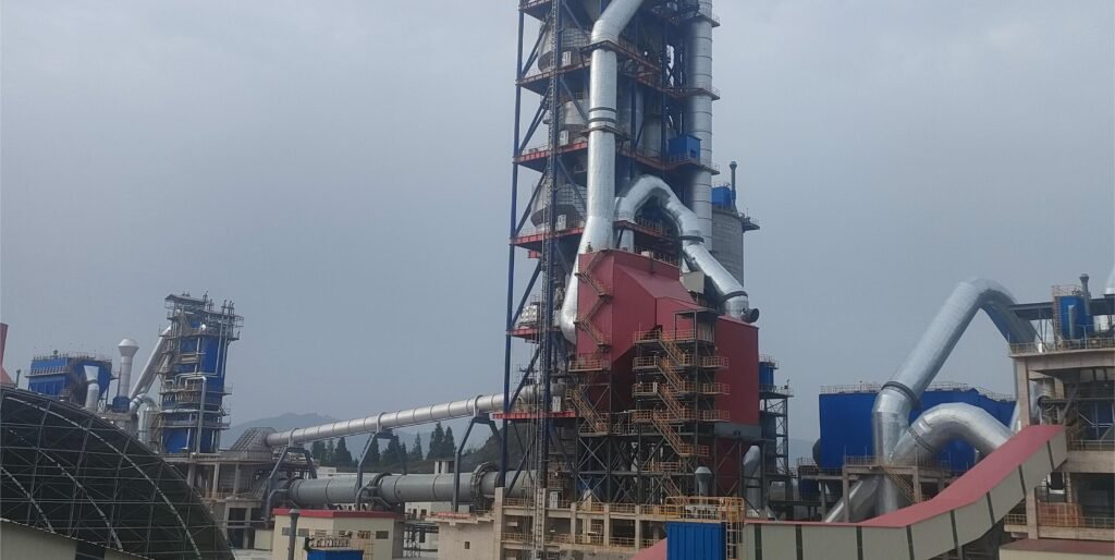 dry process of cement plant 500 ton per day