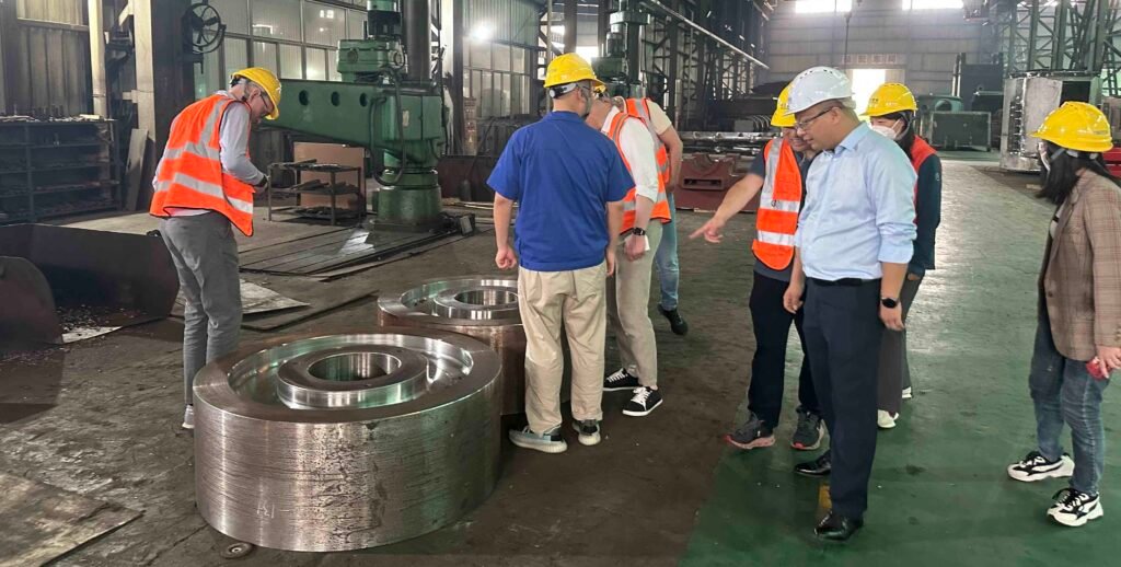 incienration rotary kiln support roller forging