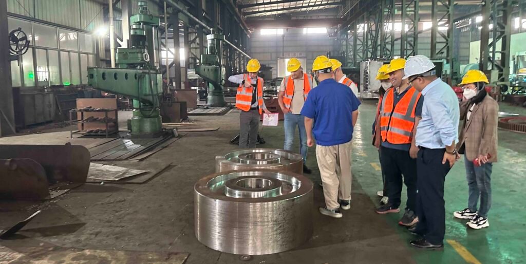 rotary-kiln-support-roller-for-medical-waste-incineration