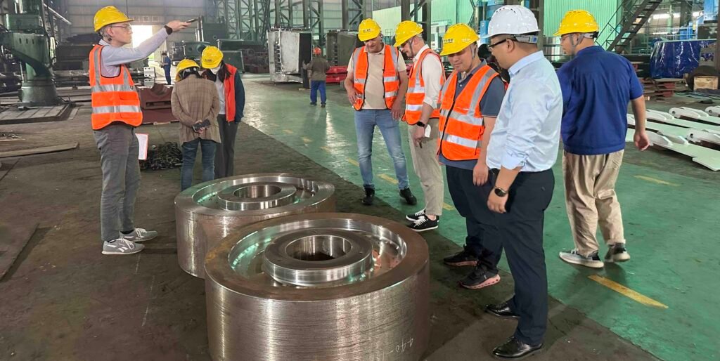 incineration-rotary-kiln-support-roller-heavy-duty-design