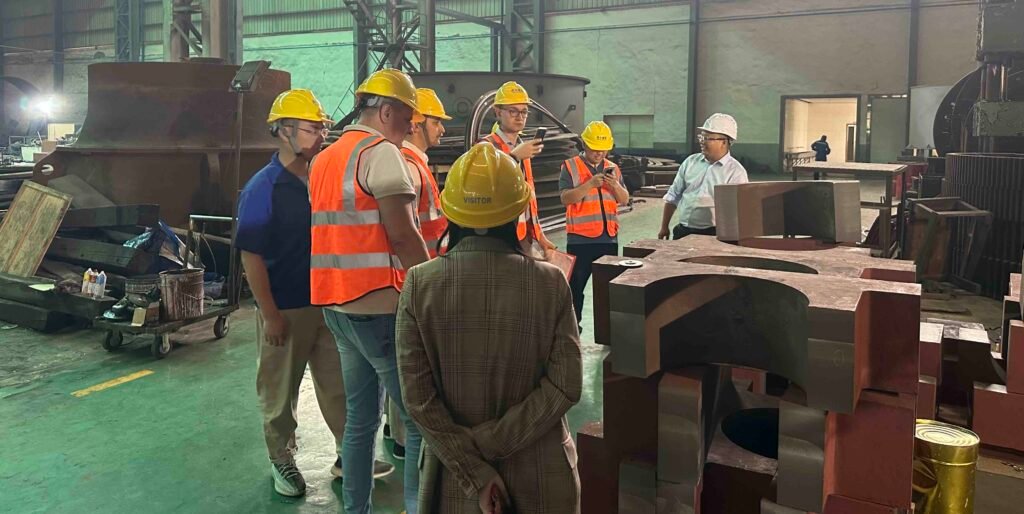 incineration rotary kiln bearing housing iron casting