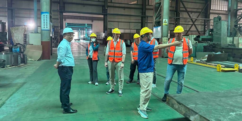 tongli rotary kiln supplier factory visit
