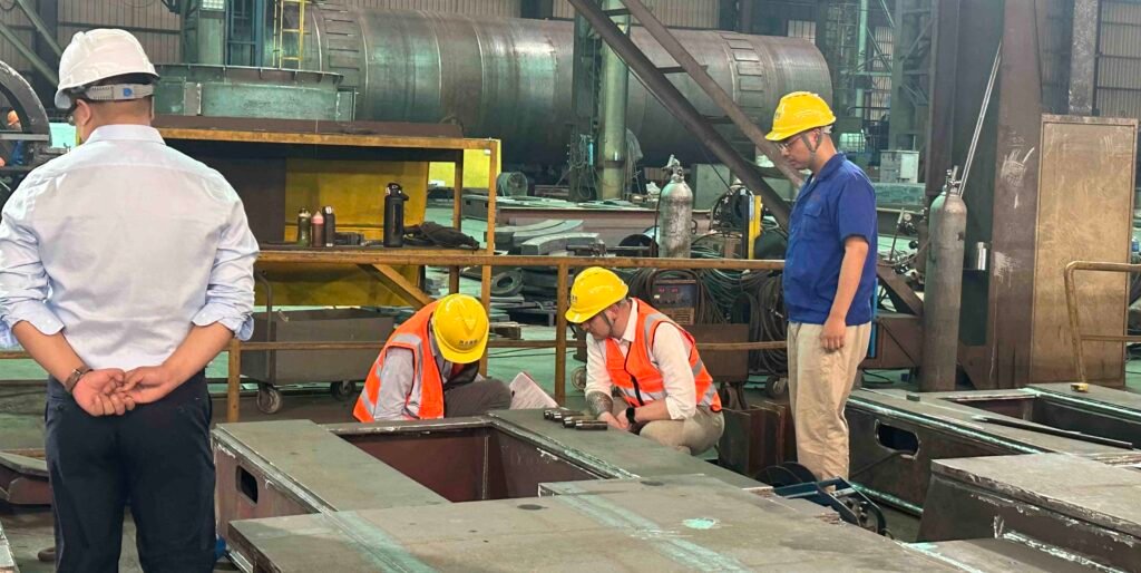 rotary kiln incineration baseframe