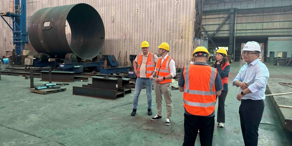 Kiln shell Plate rolling & bending