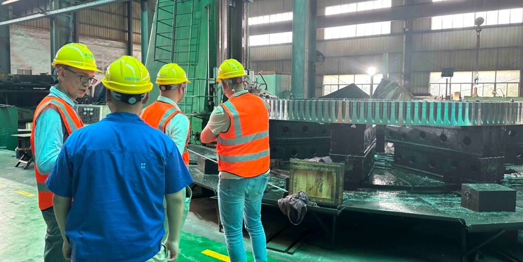 hazardous-waste-rotary-kiln-girth-gear-installation