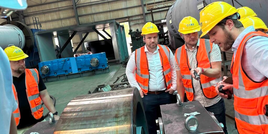Non-Destructive Flaw Testing (NDT) for Cement Plant Machinery Rotary Kiln Factory Acceptance Test 2025