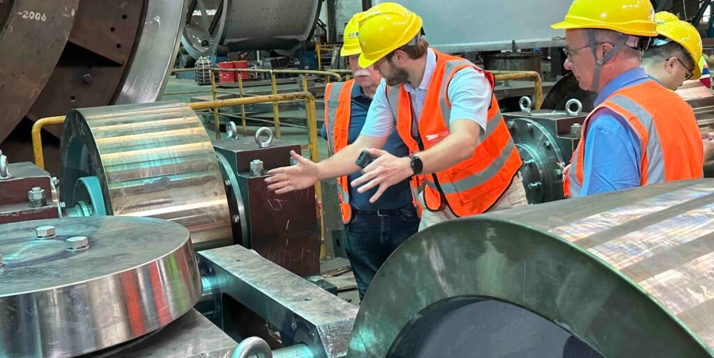 support roller incineration hazardous waste friction drive kiln