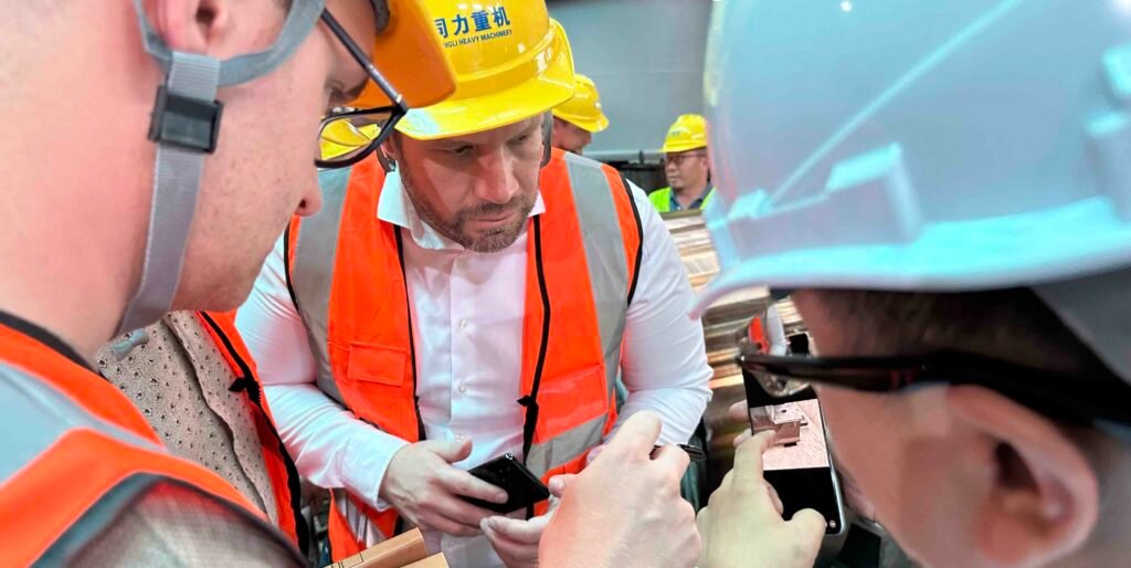 Ultrasonic Testing (UT) inspection for incineration rotary kiln