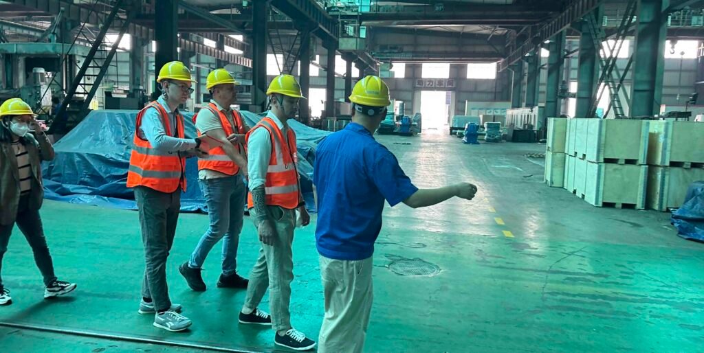medical waste incinetation rotary kiln spare parts warehouse 2