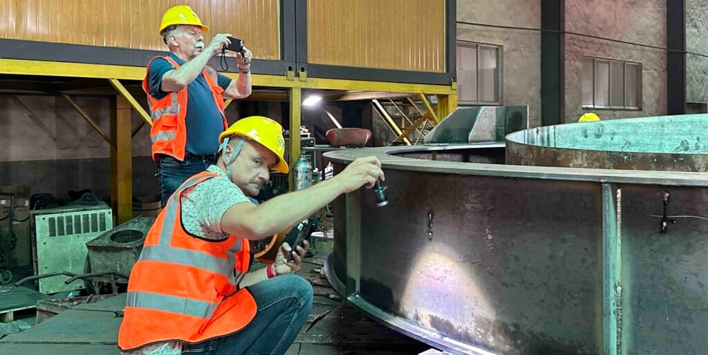 welding NST performed by asnt certified quality inspector