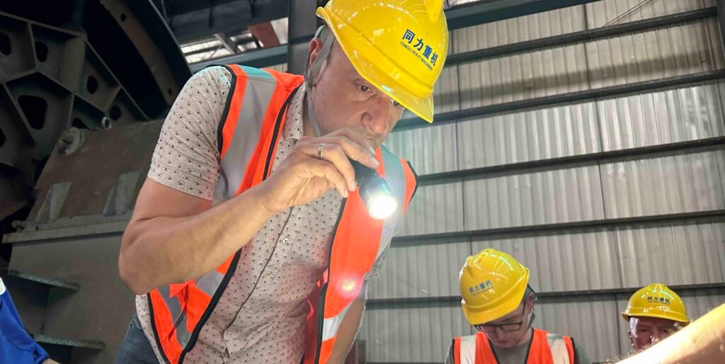 Application of Penetrant Testing (PT) in the Cement Industry incineration rotary kiln inspection