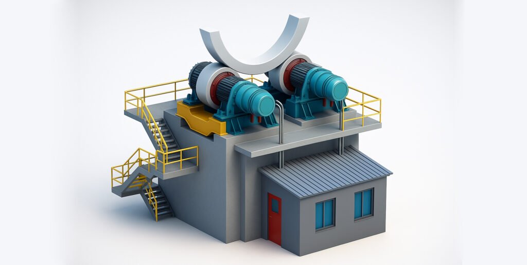 cement-rotary-kiln-hydraulic-power-transmission