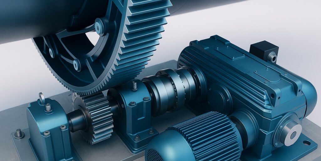 large-girth-gear-for-cement-kiln-drive-assembly