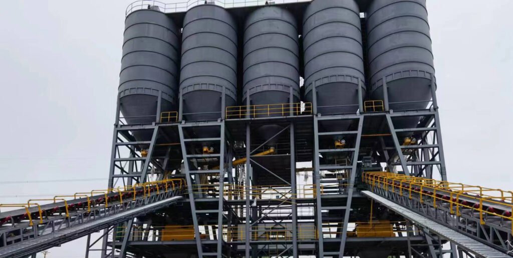 Automation and safety of concrete batching plants