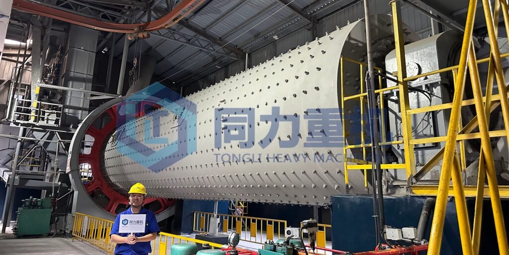 cement ball mill structure
