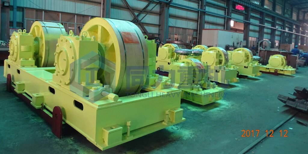 GCT(Tunisian Chemical Group) M'dhilla granulation dryer support roller assembly
