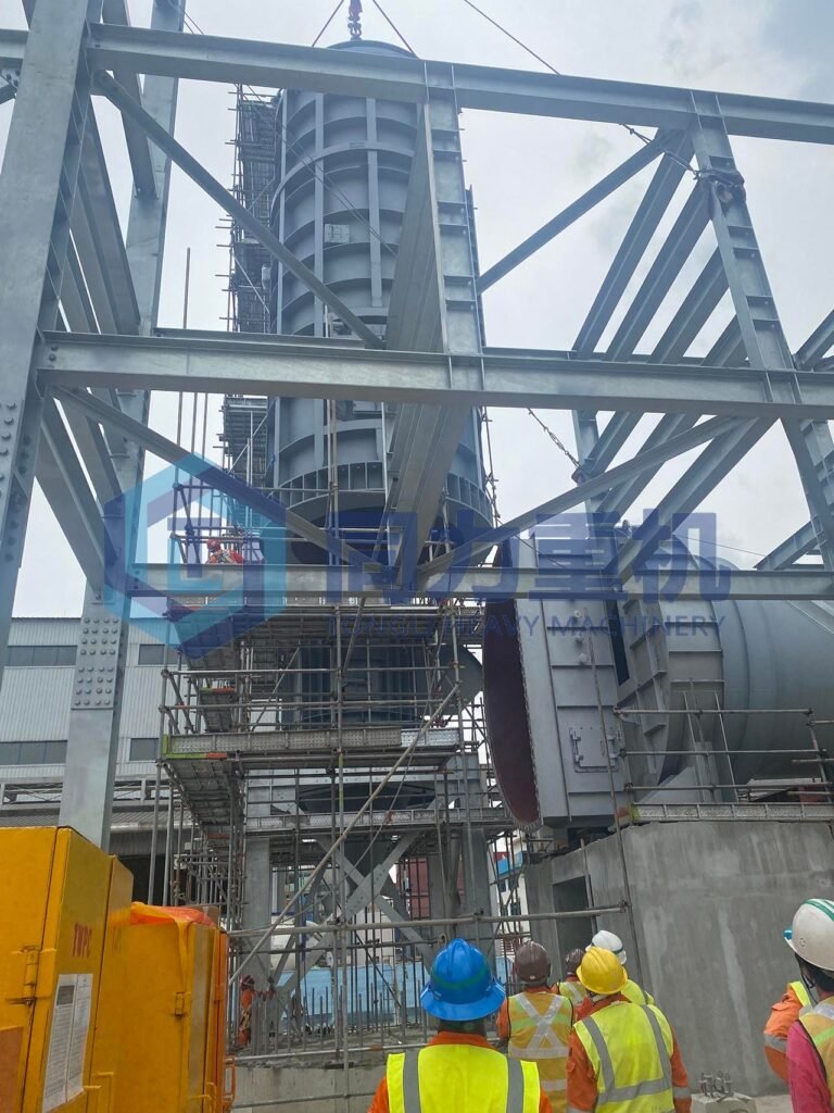 Singapore ECO Special Waste Management Pte Ltd Hazardous Waste Incineration Plant Secondary Combustion Chamber (SCC)