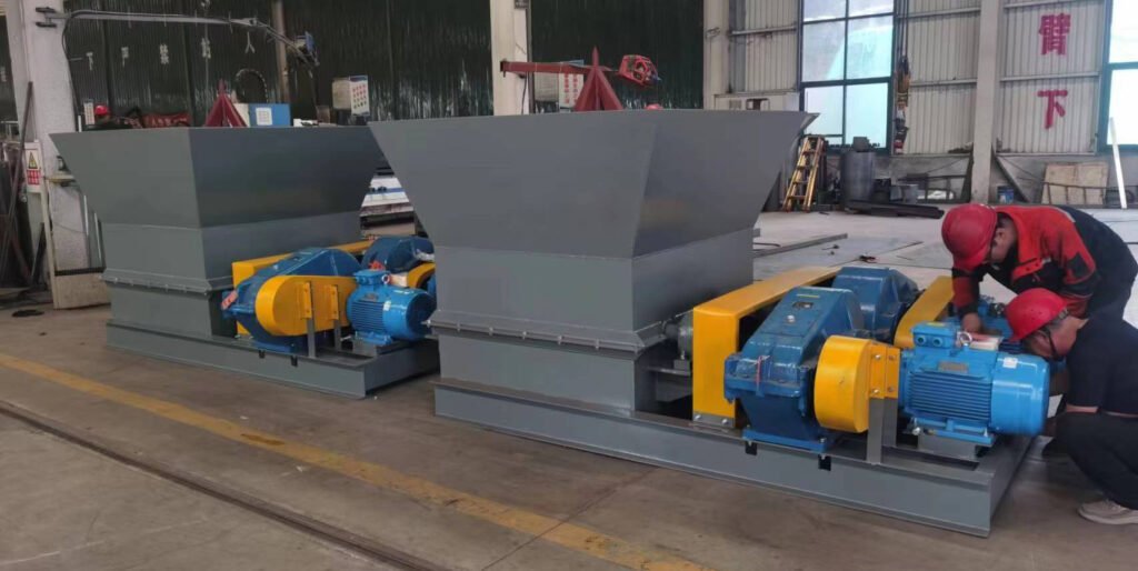4 shaft bulk crusher lump breaker Customized Tooth Shape Precisely Control Crushing Force and Fineness Distribution