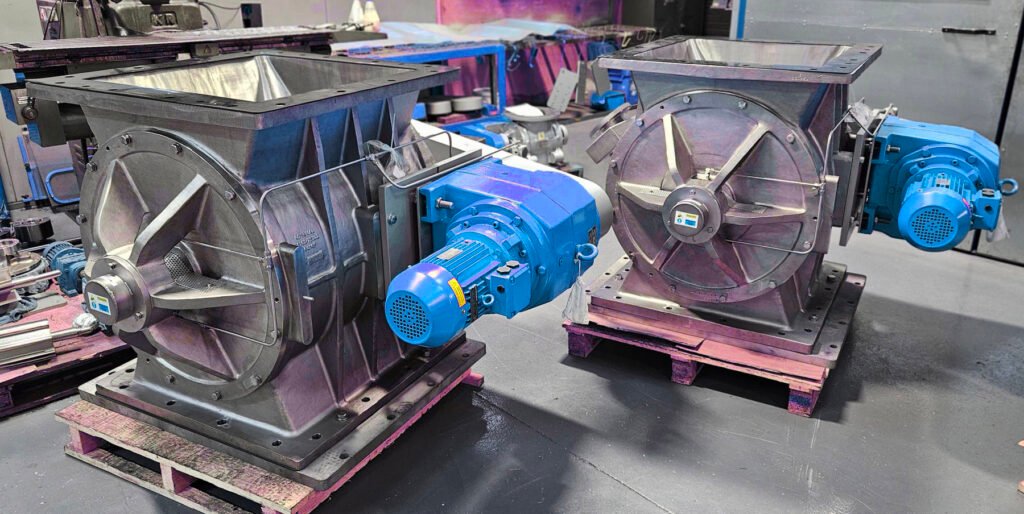 best material for rotary valve rotor vanes in abrasive environments