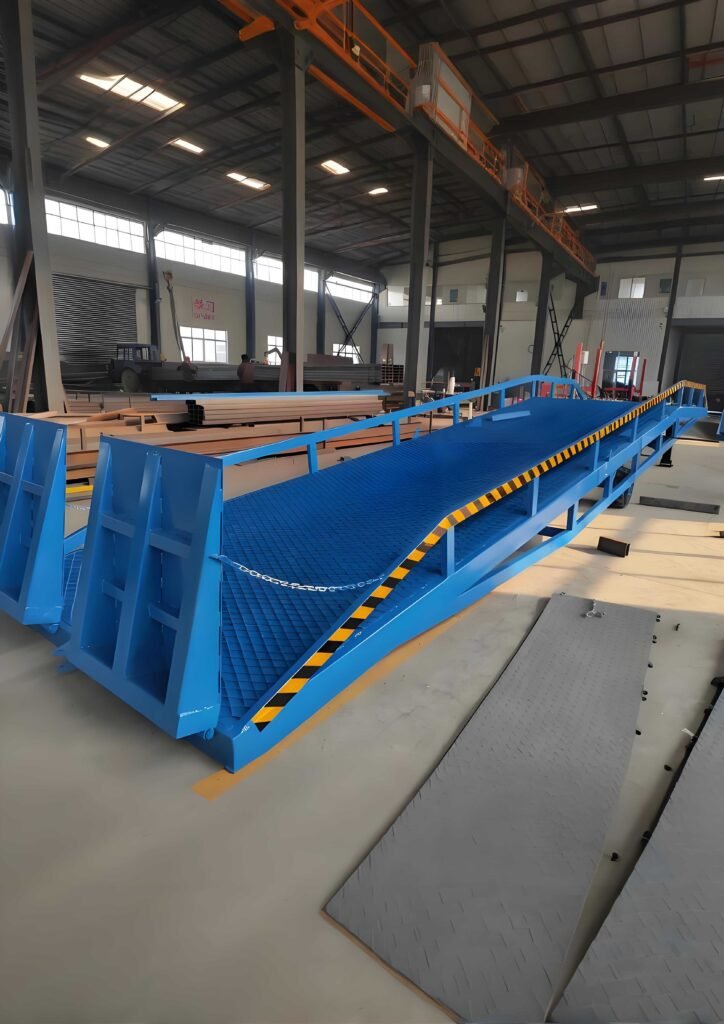 Loading Dock Ramp Warehouse Yard Ramp Mobile Container Ramp Industrial loading ramp