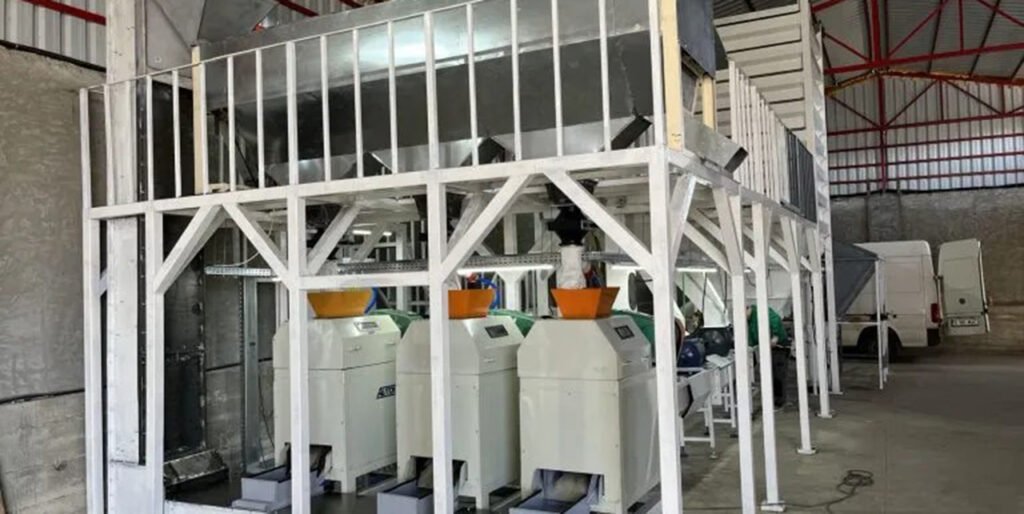 Agglomerated Fertilizer Pellets in Bulk – Fertilizer Production Line Photo