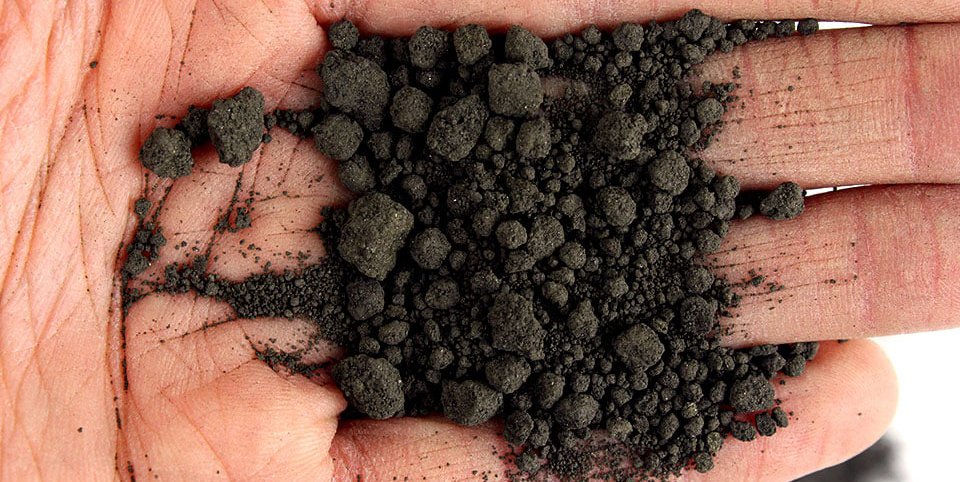 Agglomeration Fertilizer Granulation Machine Showing Pellet Formation