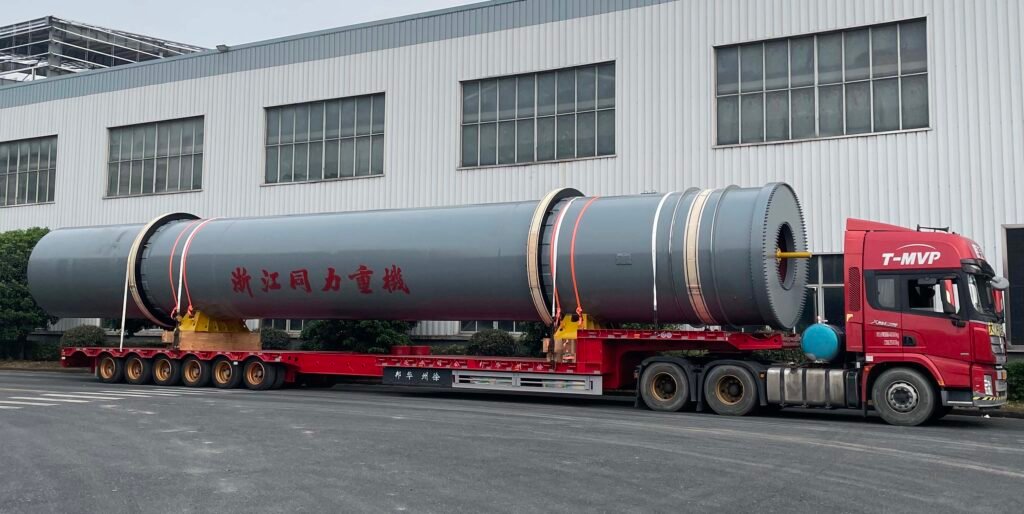 30m Rotary Kiln Strengthening Process for Granular Materials